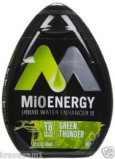 Lot 3 MioEnergy Liquid Water Flavor Enhancer 1.62 OZ Mio Energy Drink 