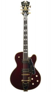   NYSD T Trans. Wine Red Solid Body Electric Guitar w/Dlx Hard Case