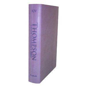 KJV Thompson Chain Reference Bible ~ Lavender ~ Handy Edition ~ Imit 