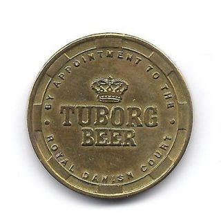 TUBORG CARLSBERG BEER TOKEN   INTERESTING 