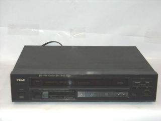 Vintage TEAC PD 700M CD Player/Changer With Magazine