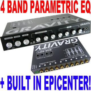   EQP11 Digital Bass Processor/4 Band EQ Epicenter Equalizer BX 4EQ NEW