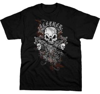 SEETHER   Trio Skulls   Rock Music OFFICIAL T SHIRT Brand New Sizes S 