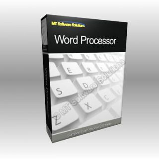 Word Processor MS Microsoft 2007 Compatible Pro Professional Software