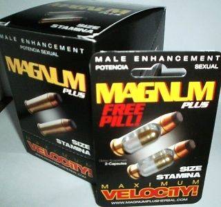 Magnum Plus Maximum Velocity Male Enhancement, 6 cards X 2s, Exp 