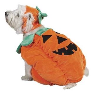 Dog PUMPKIN POOCH Canine Plush Halloween Costume XS XL