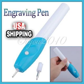 Electric Jewellery Etching Engrave Engraving Carve Tool Engraver Pen 