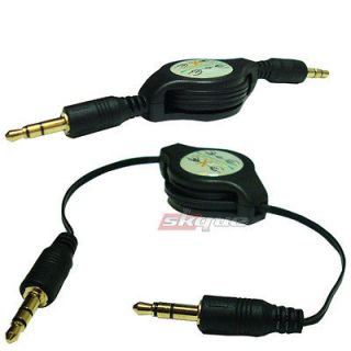 car stereo connector to aux 3.5mm audio cable for iPod Iphone Zune 3.5 