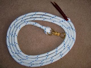  Horsemanship Lead Rope For Training YACHT ROPE Parelli Snap COLORS