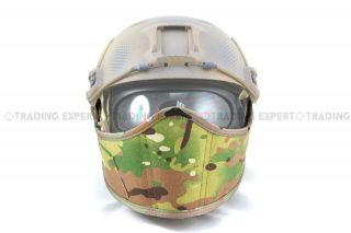 Emerson 1000D Nylon Face Cover for Airsoft Fast Helmet (Multicam 