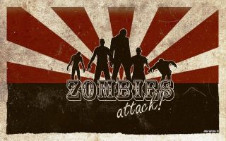 Zombies Attack ~ Edible Image Icing Cake, Cupcake Topper ~ LOOK