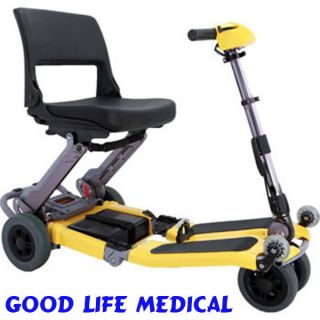Luggie Folding Compact Portable Mobility Scooter Cart