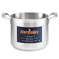 BROWNE HALCO THERMALLOY STOCK POT, STAINLESS STEEL STOCK POT 