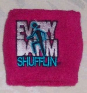 LMFAO Every Day Im Shufflin Double Sided Terry Cloth WRISTBAND   New 