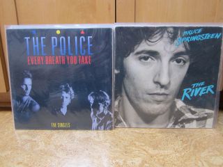   Lot Bruce Springsteen The River & The Police Every Breath You Take