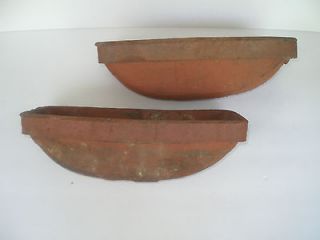 ANTIQUE PRINGLE CLAY TURPENTINE POTS NAVAL STORE INDUSTRY FORESTRY 