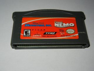 MONSTERS INC FINDING NEMO GAMEBOY ADVANCE GAME GBA***