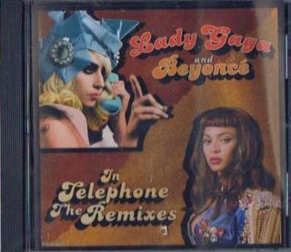 Lady Gaga & Beyonce   Telephone Remixes CD Single NEW