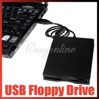 USB 2.0 External Floppy Disk Drive Portable 1.44 MB FDD for 