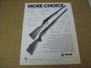 1976 Stevens Model 80 & Model 89 .22 Cal. Rifle Advertisement 