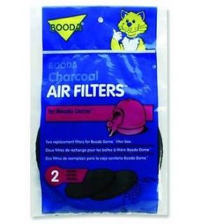 PETMATE BOODA DOME FILTER 2 PACK CHARCOAL LITTER AIR  TO 