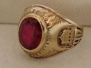 1949 Stanford Cardinal Football Pineapple cup Championship ring 10K 