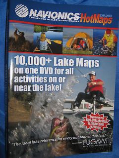   Fishing Trip at Home 10,000 Lakes Navionics Explorer Hotmaps PC Maps