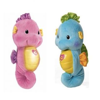 Fisher Price Soothe and Glow Seahorse Childrens Musical Night Light 