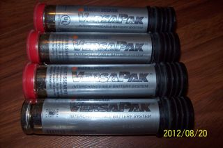 Versa Pak Batteries   VP100   3.6v   Lot of 4   NOT WORKING   for 