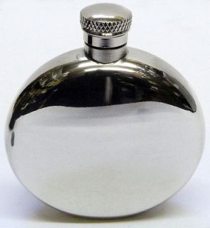 Vintage pewter Made in England Sheffield liquor flask empty no alcohol