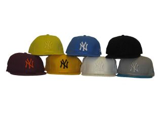 NEW ERA 59FIFTY FITTED CAPS NEW YORK YANKEES SIZE 6 7/8   8