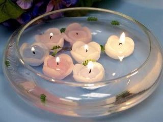   10 wide Floating Candle Wedding GLASS HOLDER BOWLS for Centerpieces
