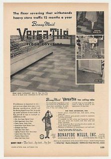 1952 Grand Union Supermarket 86th St NYC Bonny Maid Versa Tile Trade 