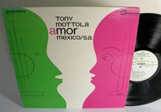  Amor Mexico / S.A. LP Spanish Guitar Classical Flamenco Gatefold EX