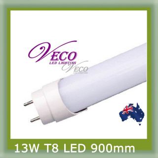   TUBE 13W LED Fluorescent Lamp Replacement 900mm Day Light Milky Cover