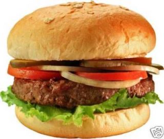 Hamburger Burgers Restaurant Concession Food Decal 20