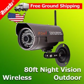   80ft IR Night Vision WIFI Wireless IP Network CCTV Security Camera