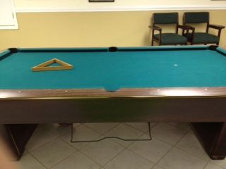   POOL TABLE   MEDALIST   REFURBISHED   COMMERCIAL TABLE   GULLY