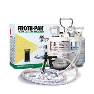 DOW Froth Pak 200 Foam Sealant kit 200 board feet
