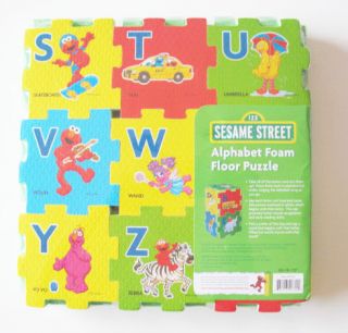Sesame Street Alphabet Foam Floor Puzzle   New