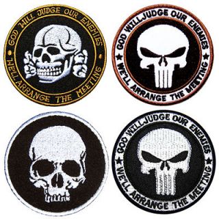   PUNISHER Navy Commando Seal Skull IRAQ Paintball Guns Jacket Lot PATCH