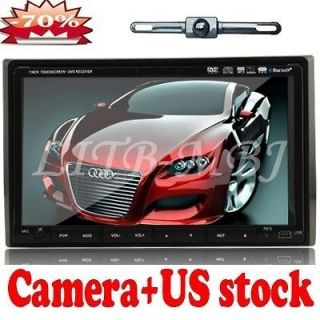   Stereo DVD Player Stereo Radio Ipod Bluetooth In Dash+Back Up Camera