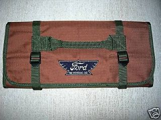 FORD/ Ford MODEL T/MODEL ​A LOGO Canvas Tool Roll 