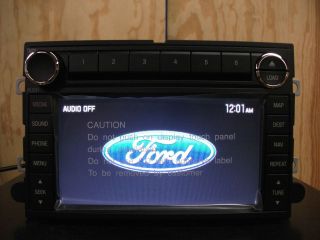 Ford factory OEM GPS navigation 6 disc CD  radio 07 08 09 8E5T 