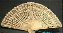 Wooden Chinese/Japane​se Folding Ladies Handy Fan