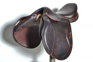 17.5 PRESTIGE JUMPING SADDLE (SO8094), PERFECT CONDITION  full 