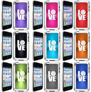 Apple iPod Touch 4th Generation Hard Case Cover LOVE Volleyball