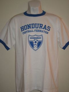 HONDURAS Football Federation fans ringer t shirt