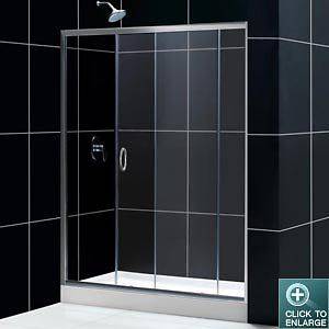 glass shower door in Shower Enclosures & Doors