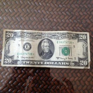 1963 20 dollar bill